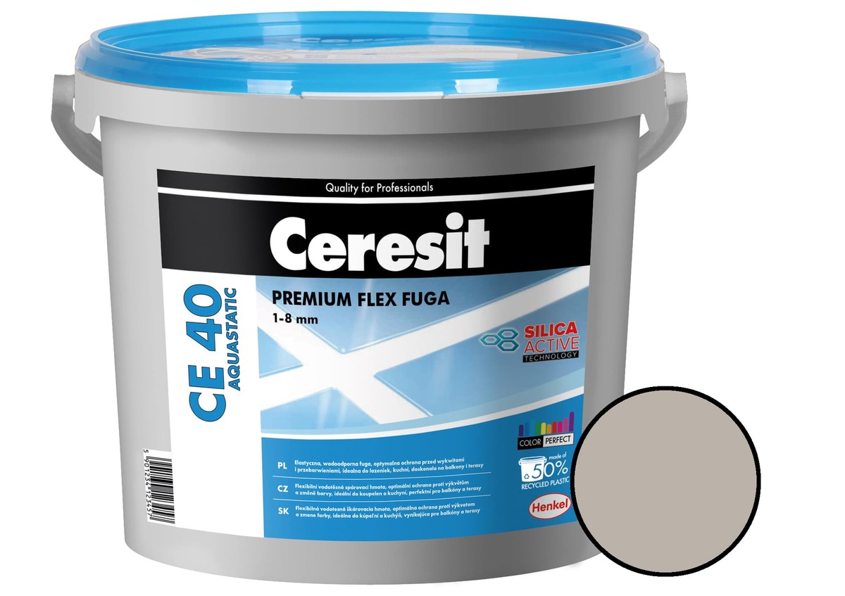 Špárovacia hmota CE40 sivá 2kg CERESIT